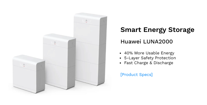 Huawei LUNA2000 Smart Energy Storage